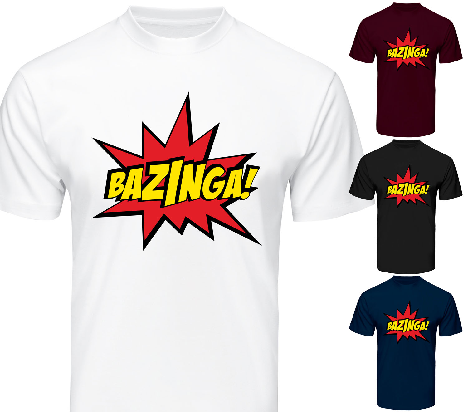 Bazinga t shirt outlet