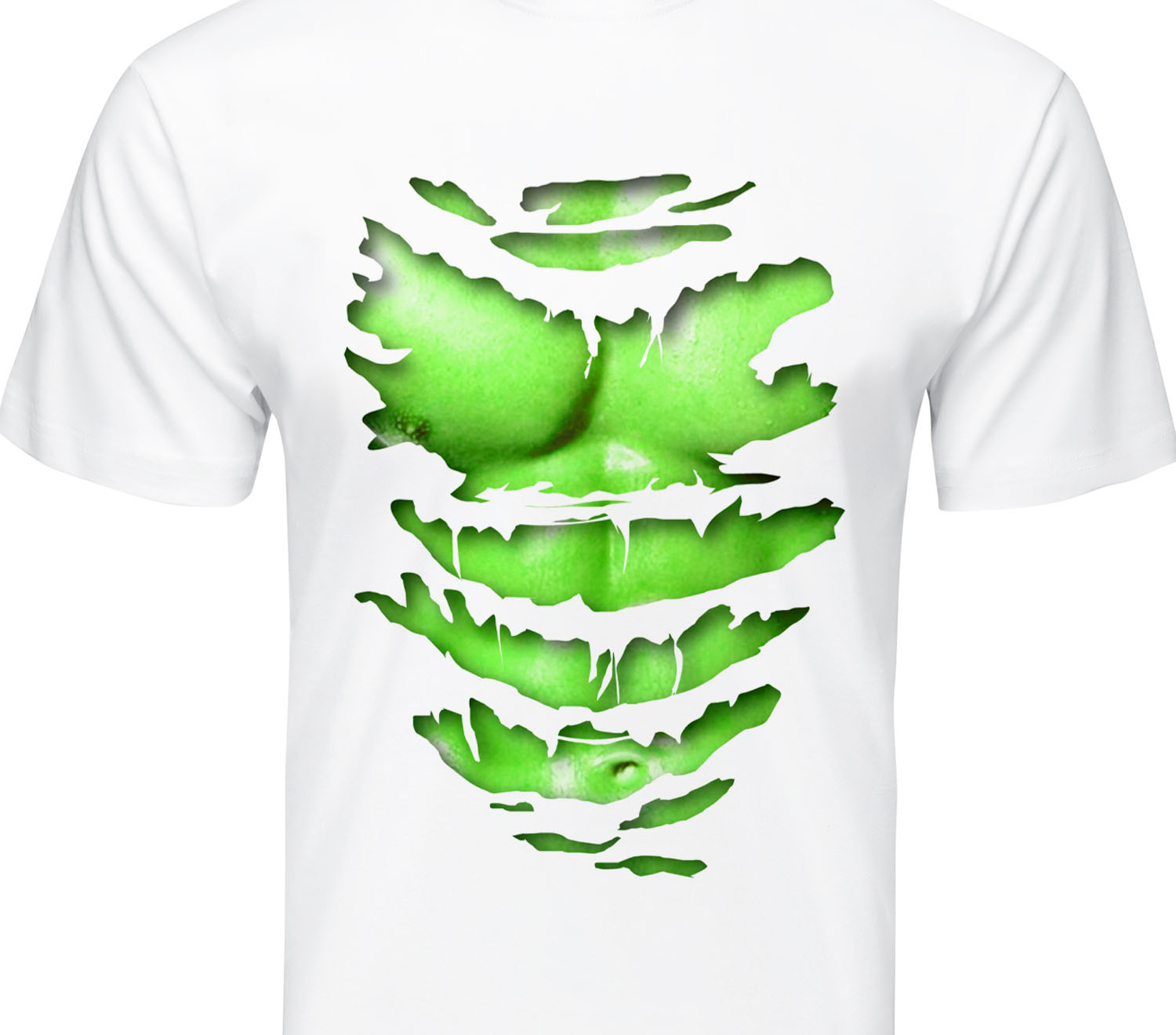 Mens Hulk Green Ripped Muscle T Shirt Boys T Shirt Top Gift Stag Present Gift Beyondsome