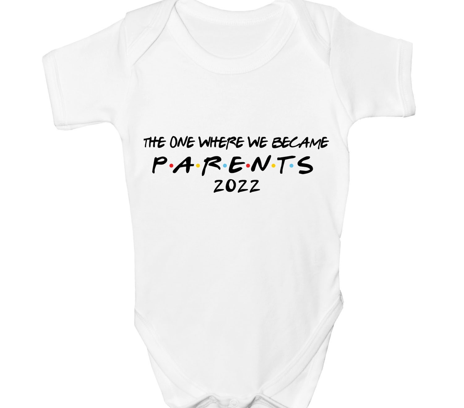 Announcement Baby Grow Became Parents Bodysuit Funny Novelty Vest Gift Beyondsome