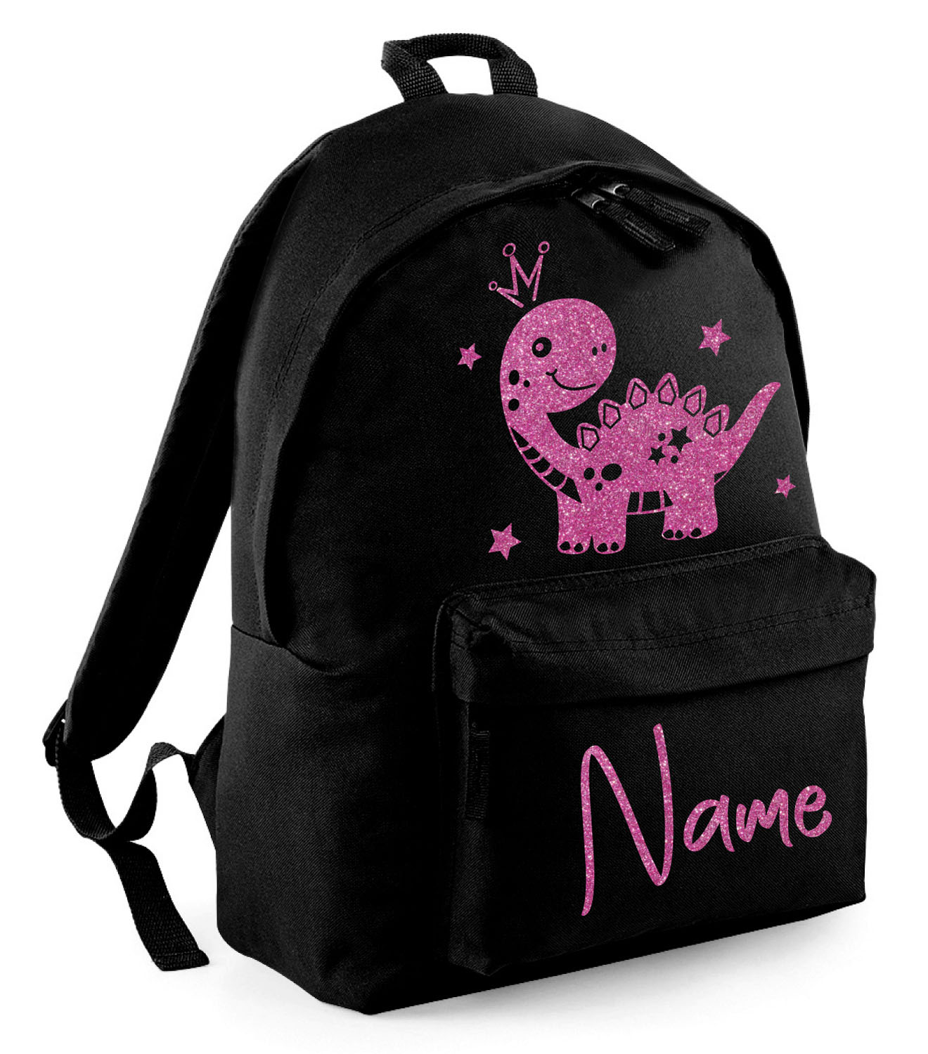 Pink dinosaur backpack sales