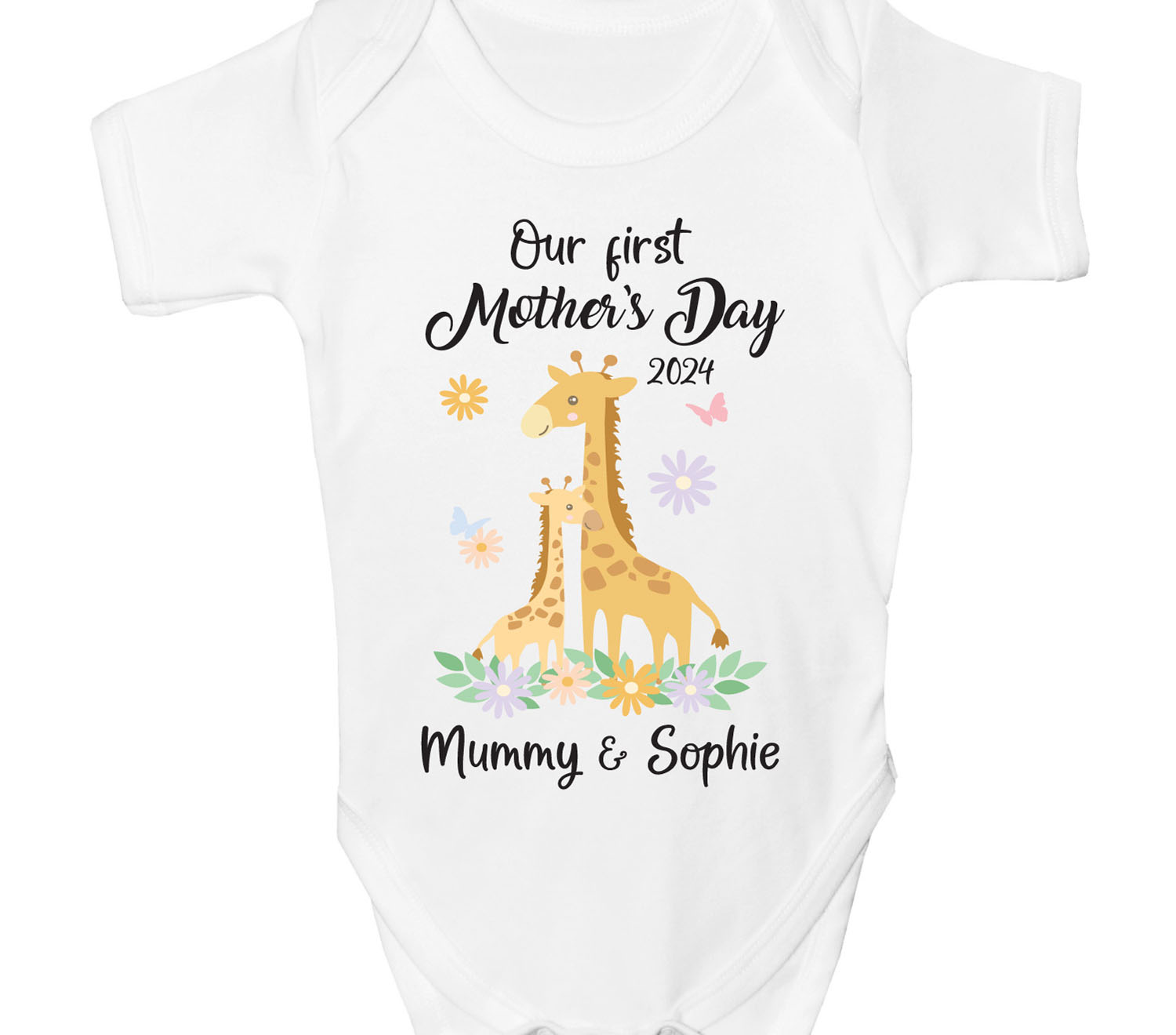 Giraffe baby grow outlet