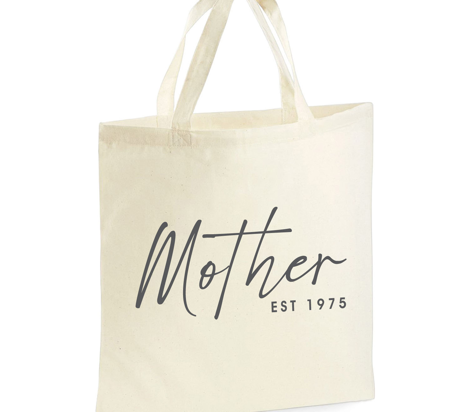 Personalised Tote Bag Mothers Day Customised Shopping Shopper Mum Beach Gift
