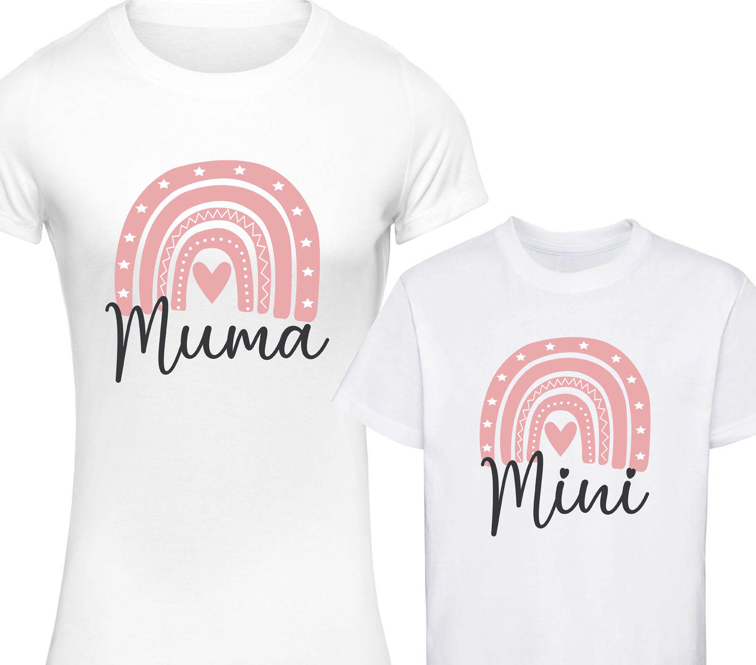 Mother Daughter T Shirts Personalised Matching Mum Mothers Day Tshirt Set Beyondsome