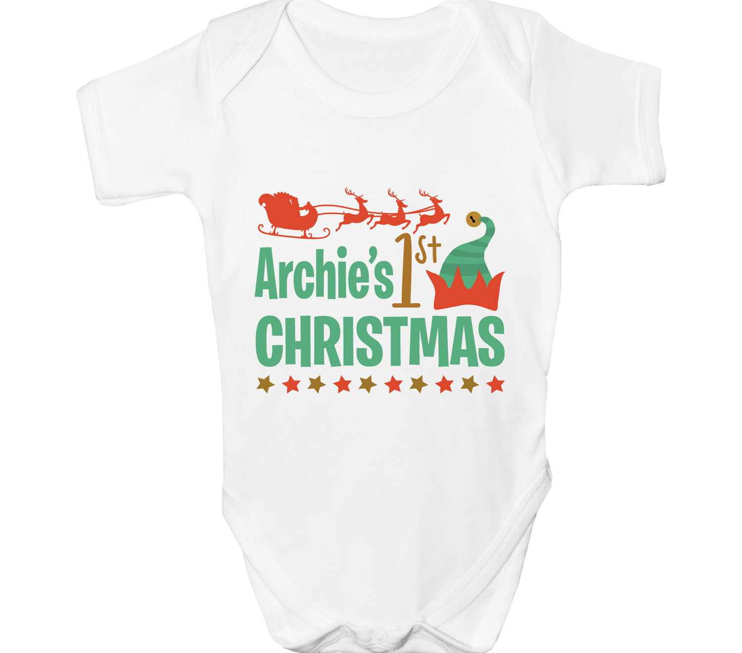 Baby first hotsell christmas shirt