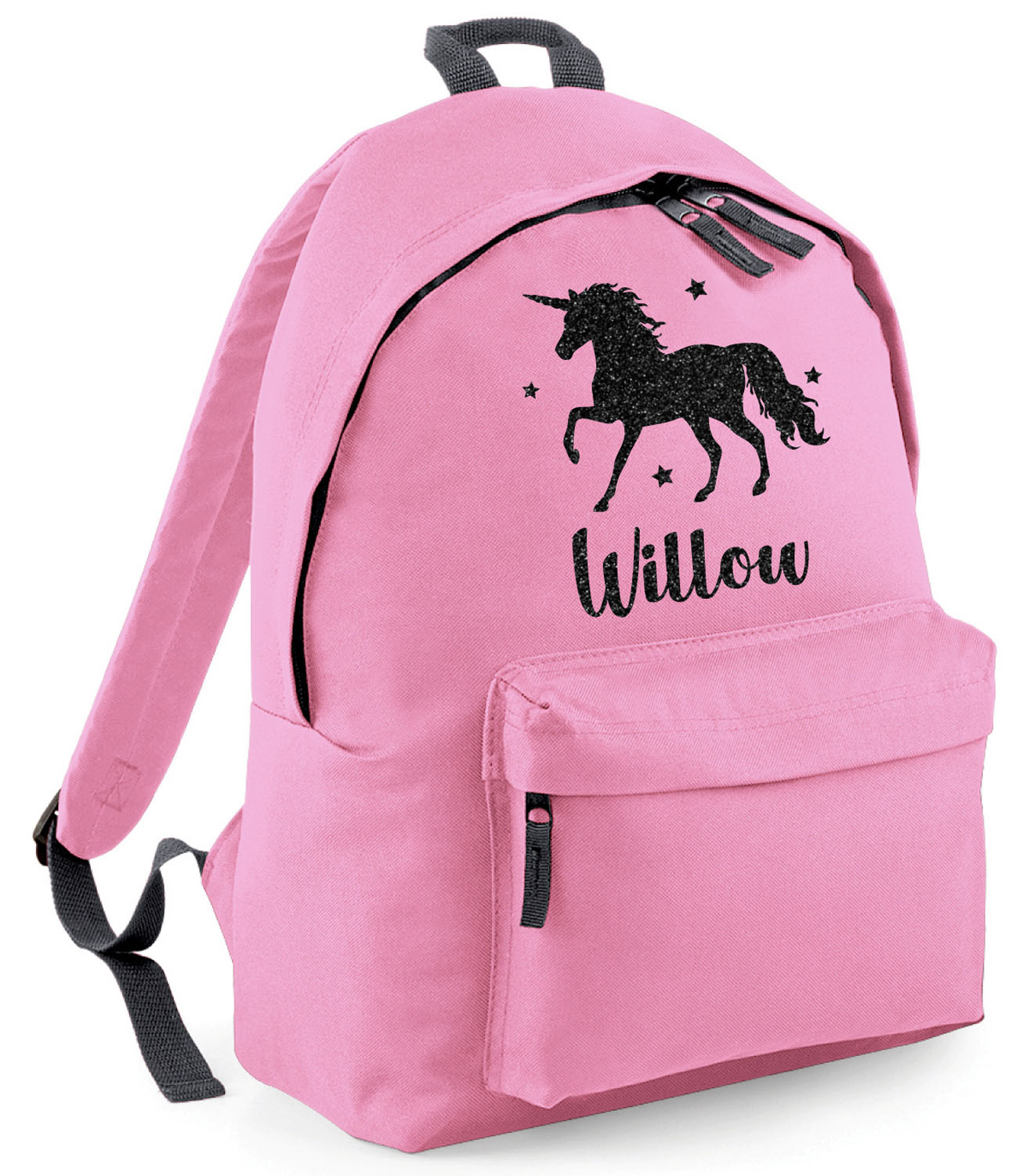 Unicorn glitter deals backpack