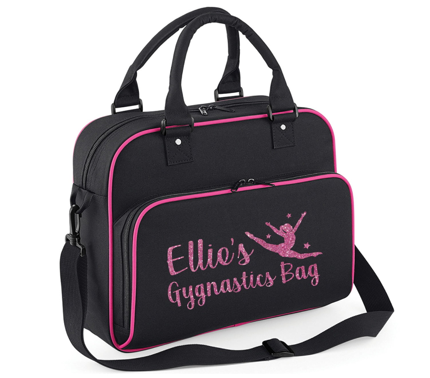 glitter dance bag