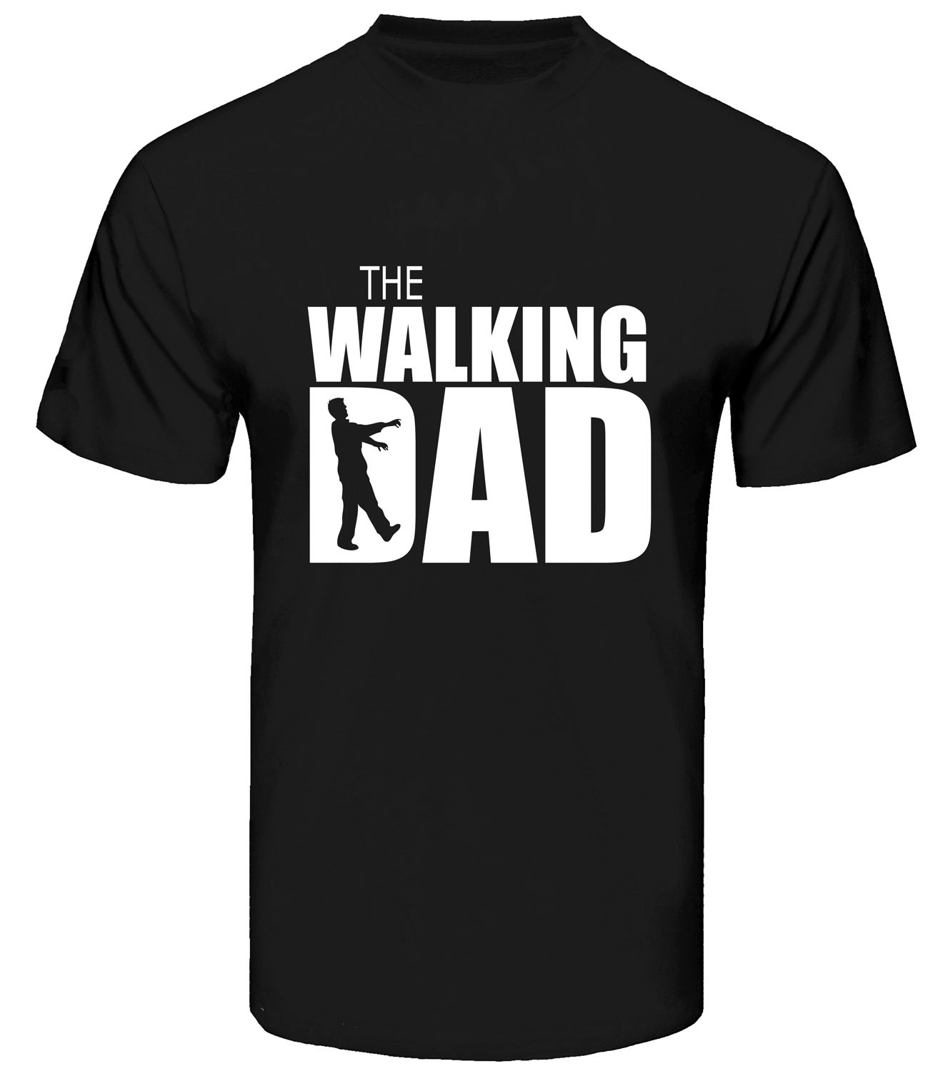 Mens Fathers Day TShirt The Walking Dad TShirt Funny TV Top Fun Gift
