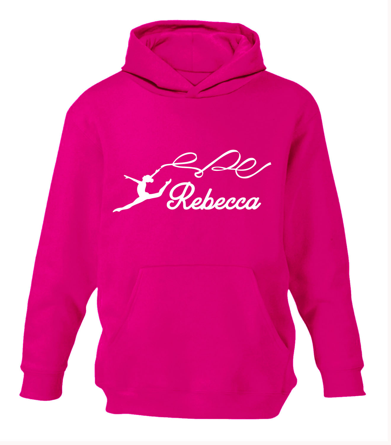 Gymnastic Choice of Design Hoodie Personalised Lots of Colours and Sizes  3-13