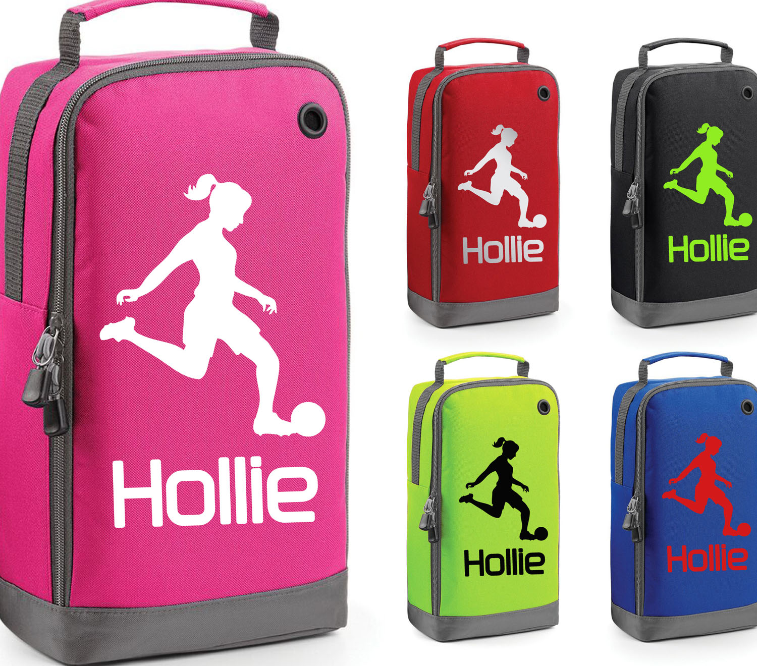 beyondsome Children's Personalised Rugby Ball Boot Bag 