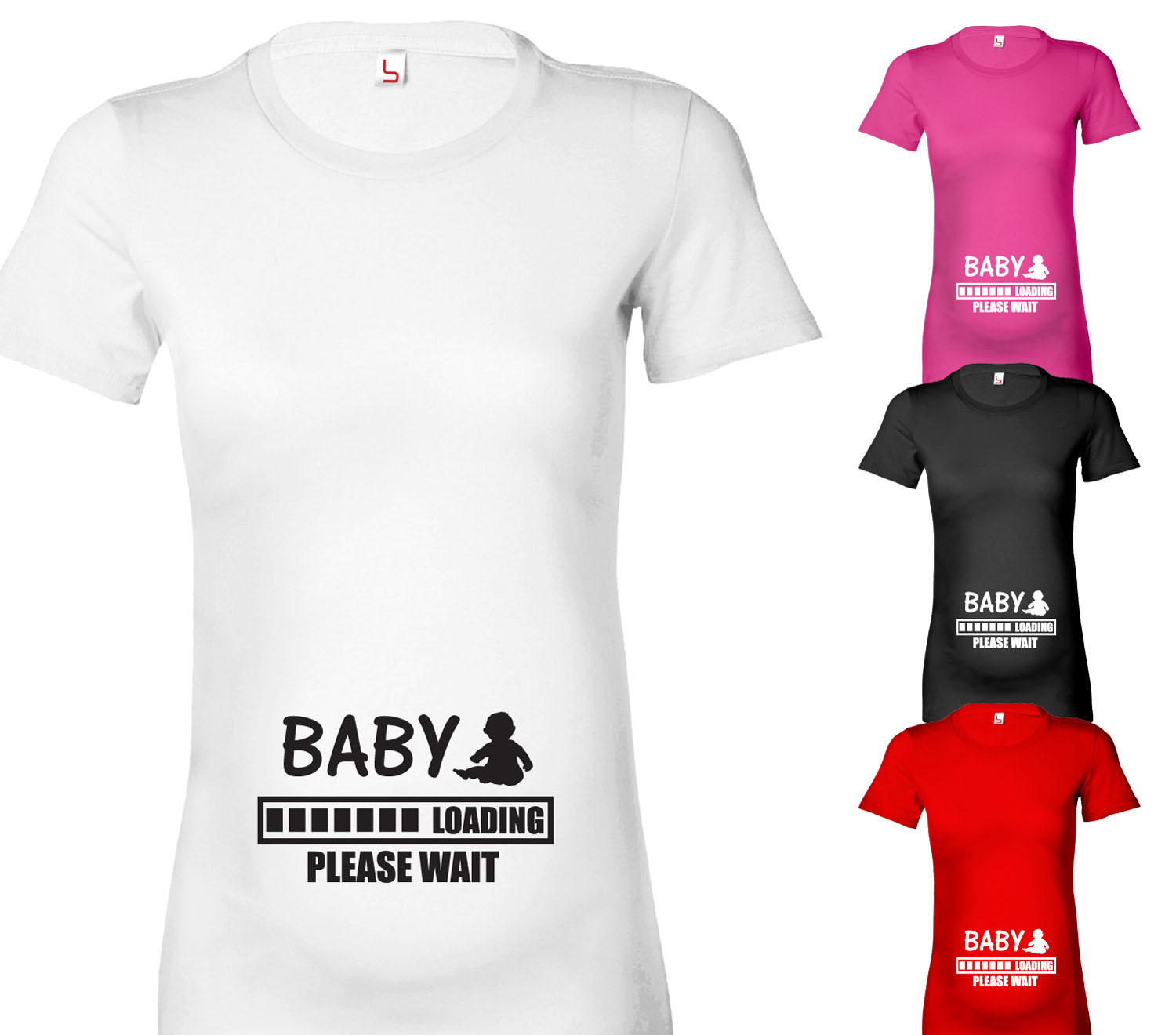 Loading pregnancy shirt on sale