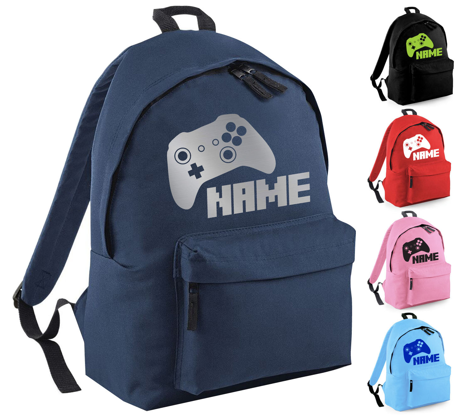 Personalised Among Us Backpack Boys School Bag Children Blue Gamer