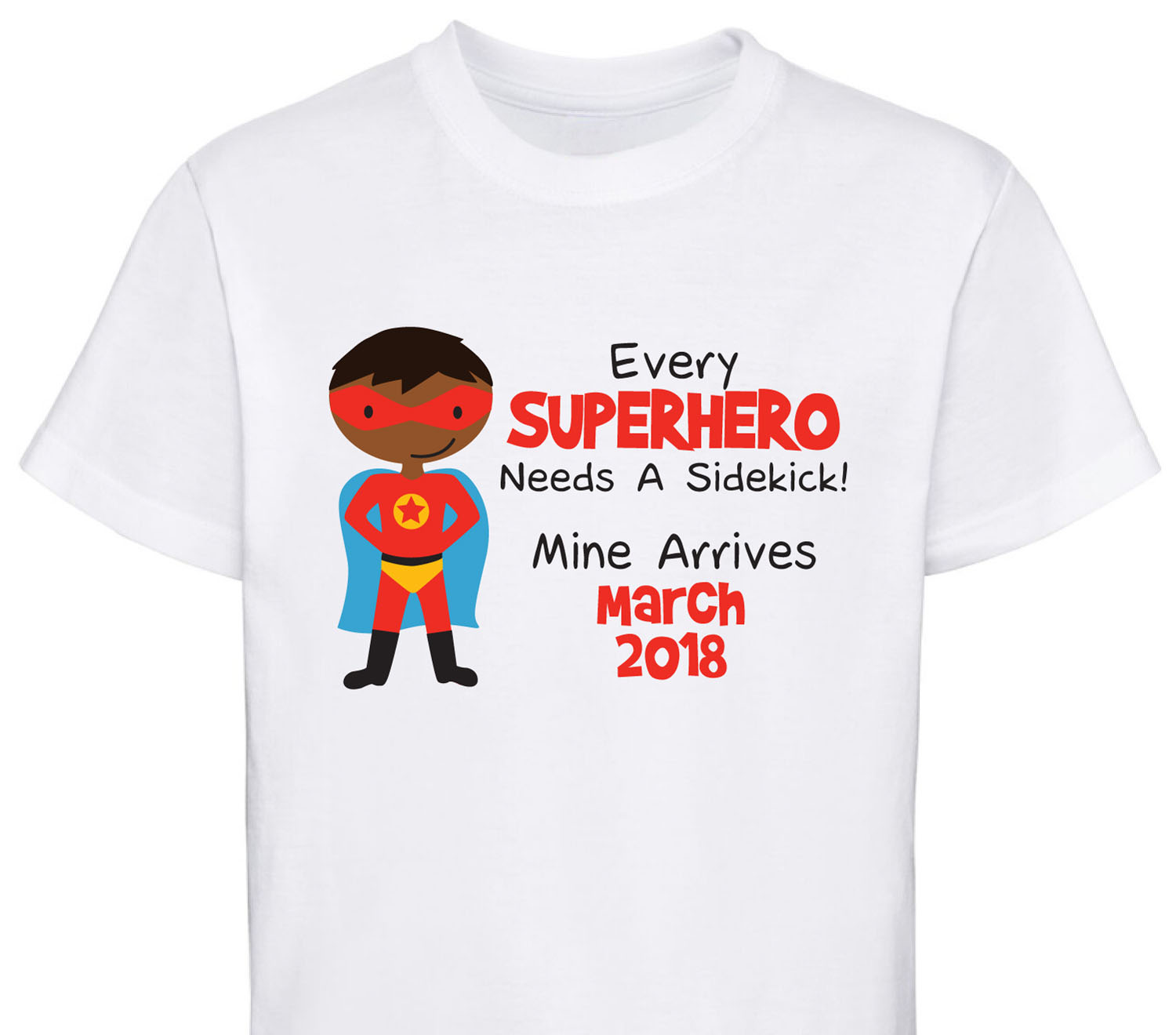 Kids superhero tshirt on sale