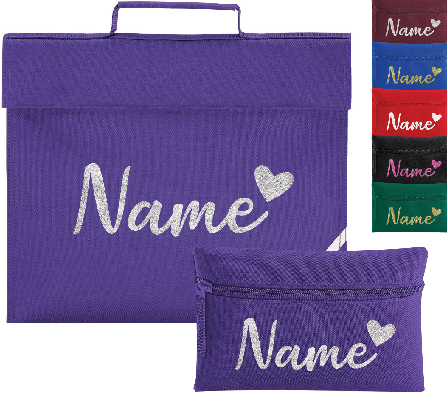 Personalised book bag sales