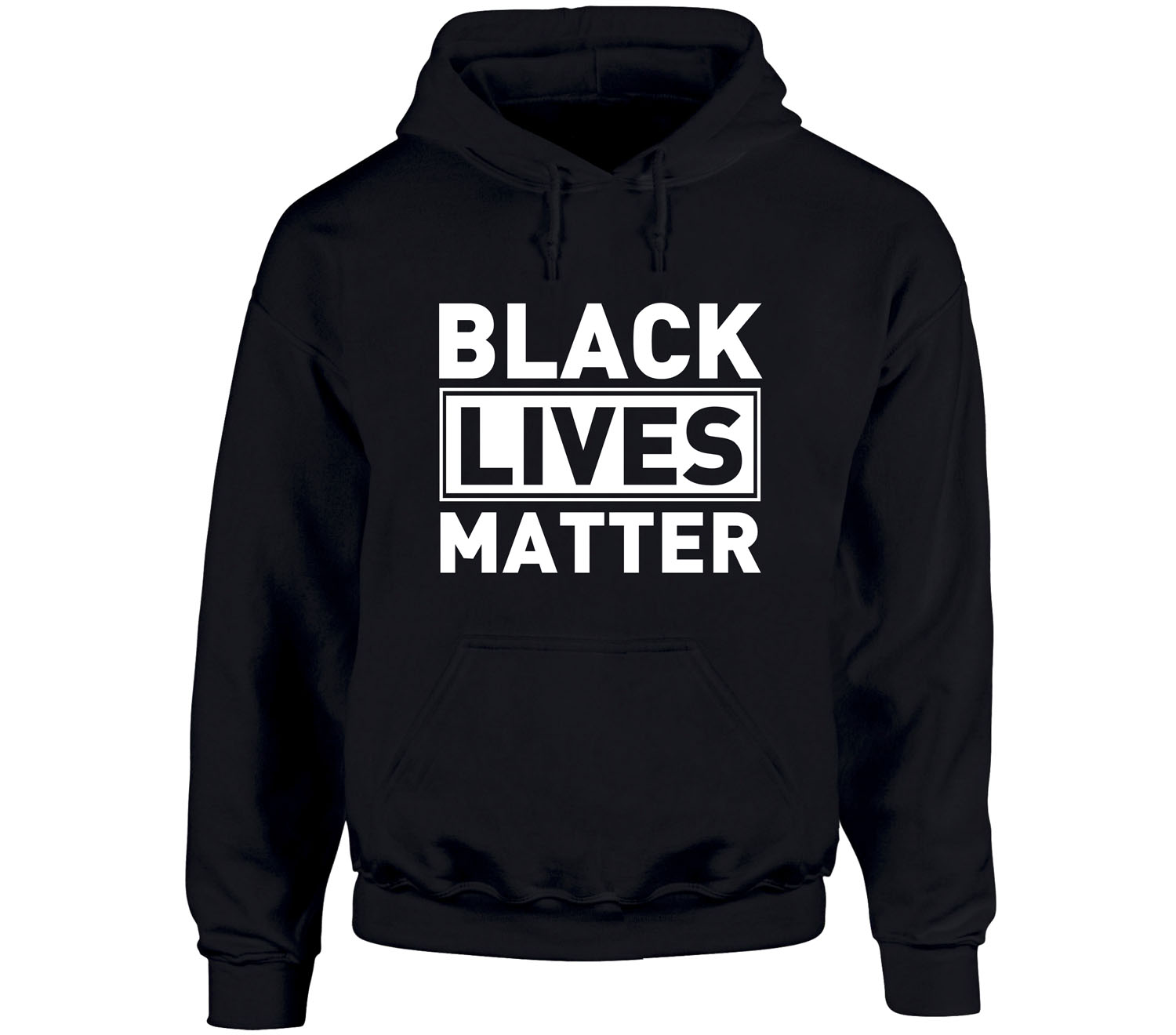 black hoodie fit