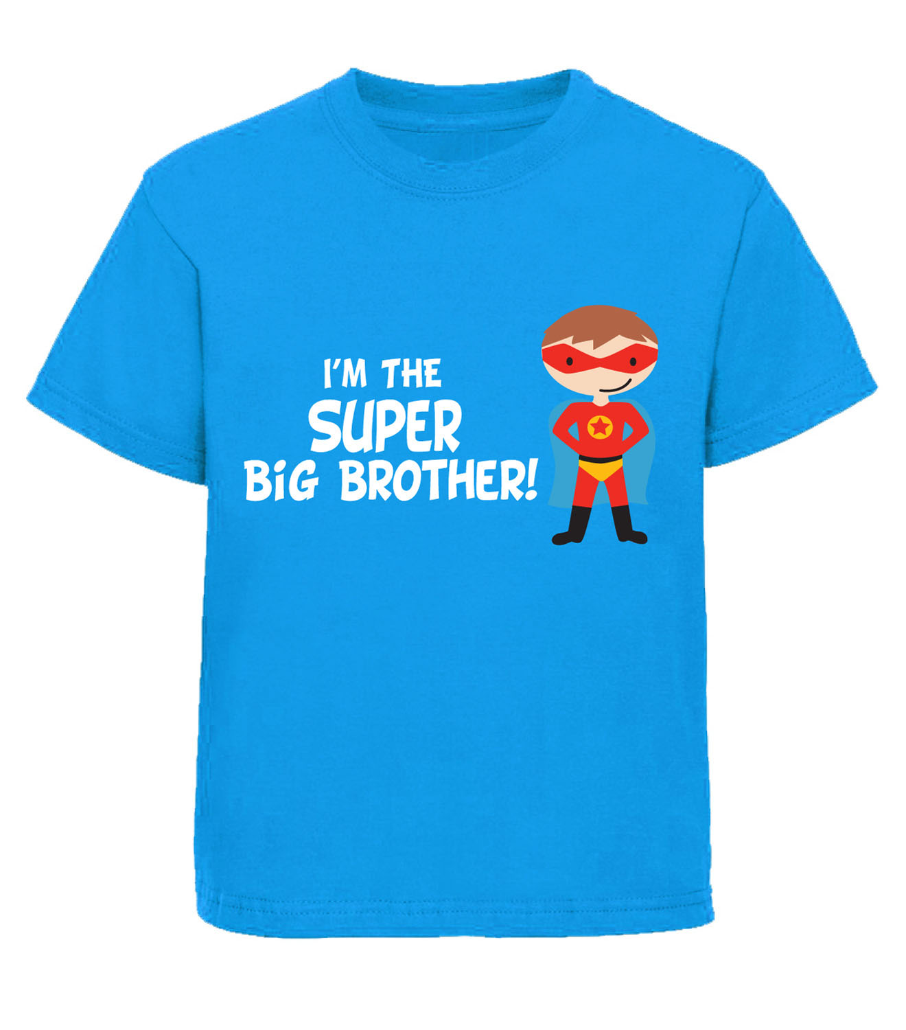 Boys I m The Super Big Brother Superhero T Shirt Kids T Shirt Children Gift Beyondsome