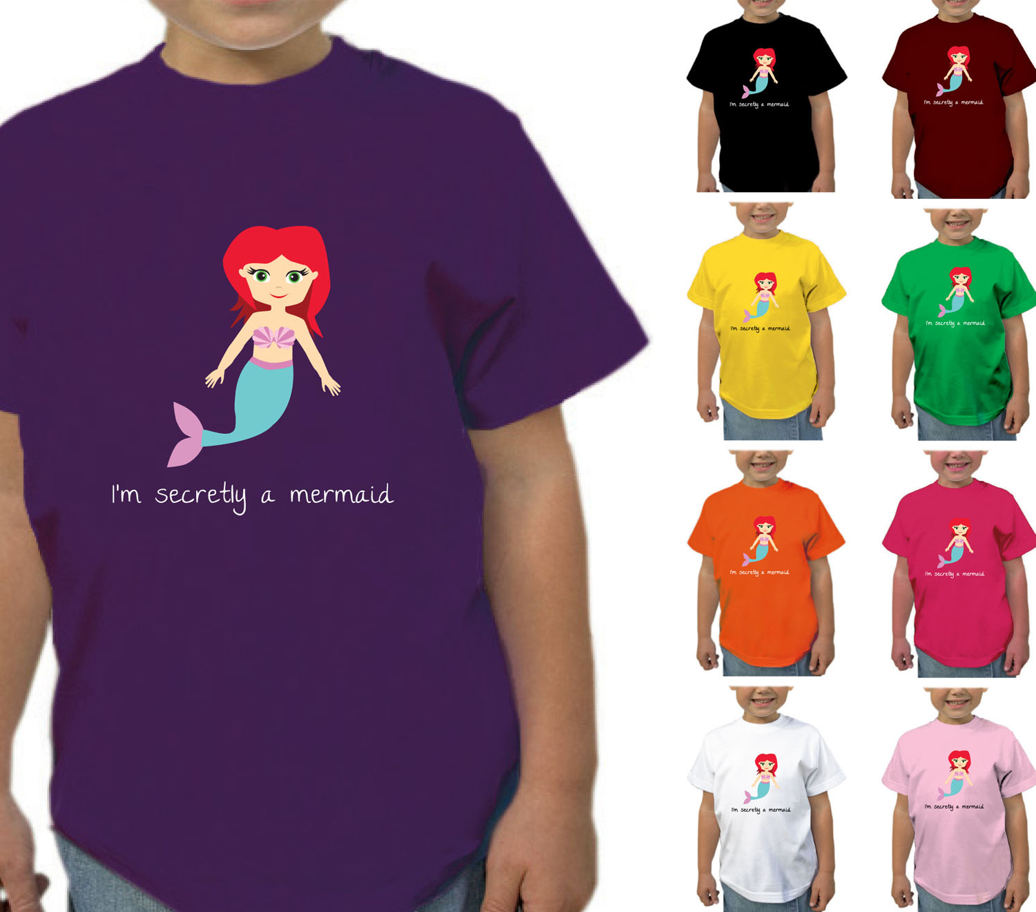 red hair t shirts