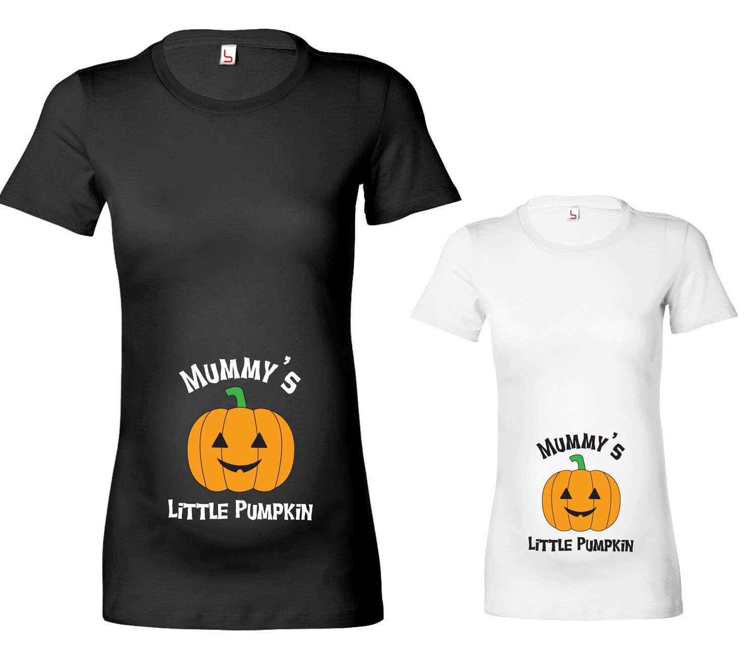 Mummy s Little Pumpkin Womens Ladies Designer T Shirt Tshirt