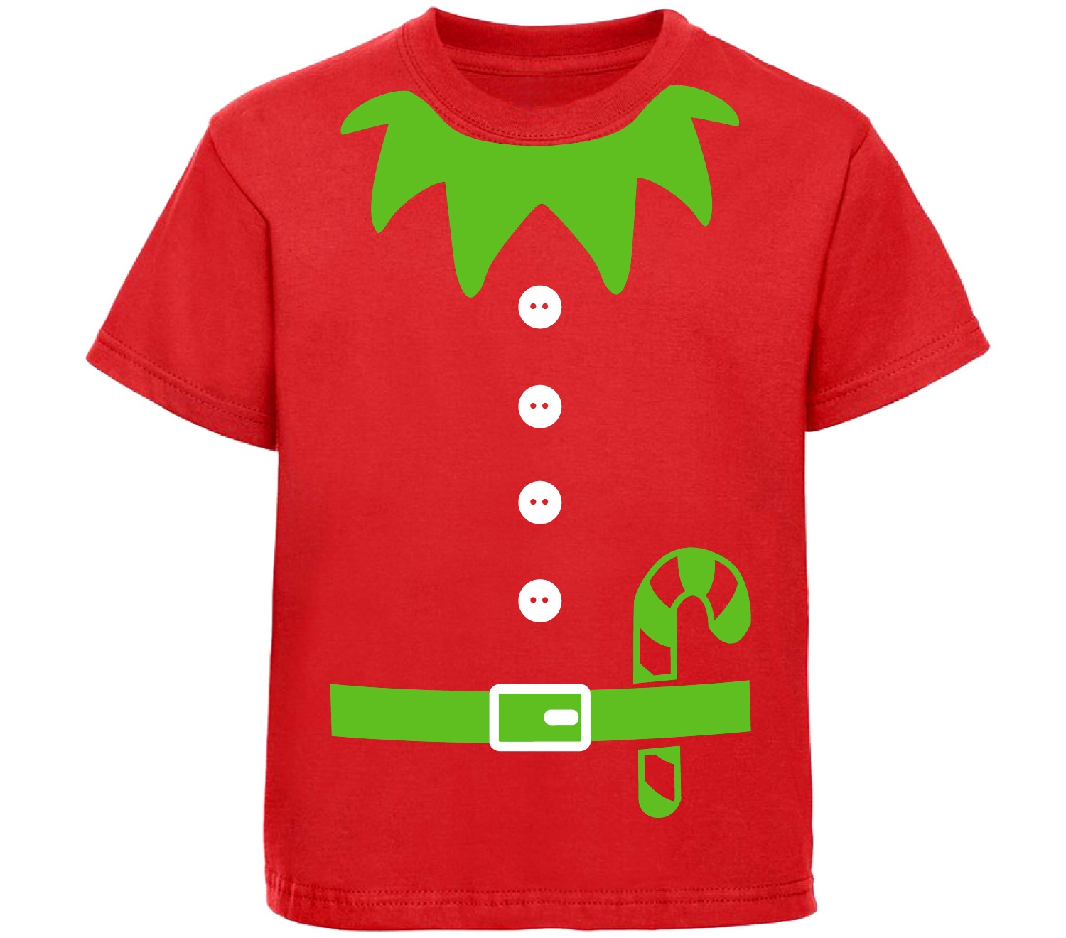 Christmas Elf TShirt Outfit Elves Girls Boys Tshirt Kids Childrens